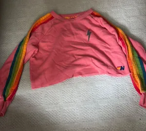 Aviator Nation Sweatshirt Cropped Bolt thumbnail 1