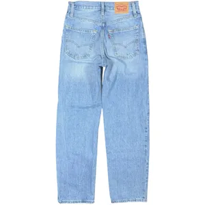 Levi’s ’94 Baggy Destructed Jeans Light Wash High Rise Straight Leg Size 25 x 31 thumbnail 2