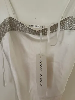 Saints And Secrets White Mini Dress thumbnail 4