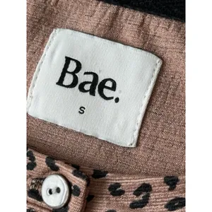 Bae the Label Maternity Dress Womens‎ Small Leopard Animal Print Brown Shift thumbnail 2