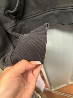 Lululemon Scuba Oversized Half-Zip Hoodie Black XS/S thumbnail 2