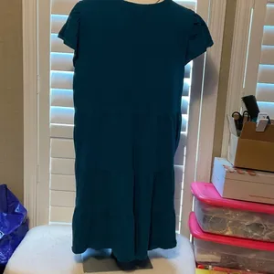 Time and Tru Teal Midi Dress thumbnail 5