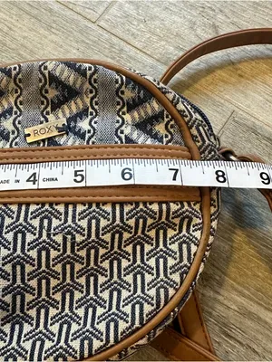 Roxy Ride The Love Crossbody Purse *missing zipper pull* Coastal Boho thumbnail 7