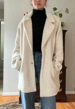 Lucky Brand White Trench Coat thumbnail 1