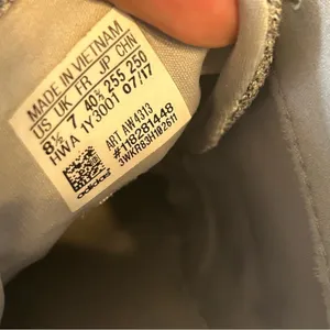 ADIDAS Cloudfoam gray white athletic training running shoes sneakers women’s 8.5 thumbnail 3
