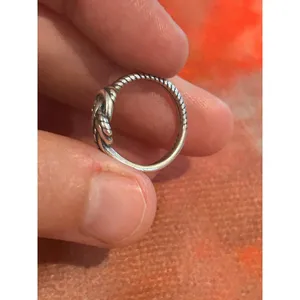 C65 size 5 ring 925 sterling silver thumbnail 4