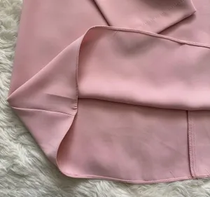 Amanda Uprichard Dress Cold Shoulder Bow Tie Long Sleeve Mini Pale Pink P thumbnail 7