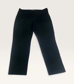Old Navy Pixie High Rise Women Size 10 Black Straight Leg Dress Pants 0387 thumbnail 1