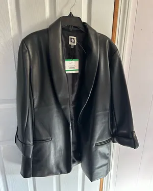 Anne Klein Leather Jacket thumbnail 1