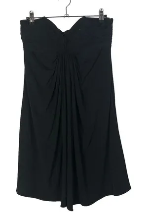 Laundry by Shelli Segal Black Drape Front Sleeveless Cocktail Dress‎ 2 thumbnail 1