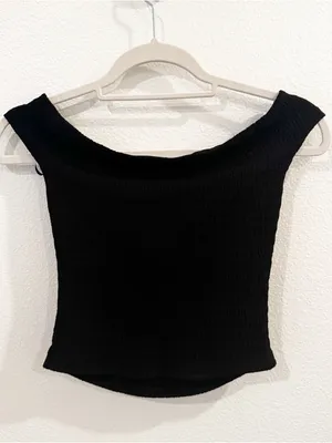 ASTR The Label Textured Off Shoulder Top Sweetheart Neckline Size XS thumbnail 5