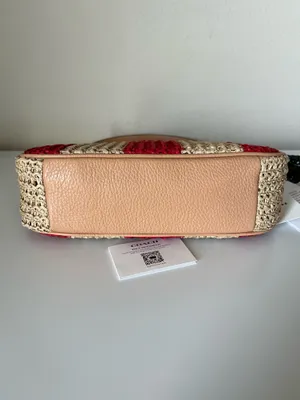 Coach Teri Shoulder Bag With Stripes And Charm thumbnail 5