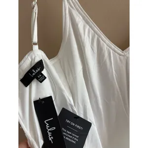 Lulus Like a Movie Star White Sequin Bodycon Mini Dress Size XS NWT Bachelorette thumbnail 7
