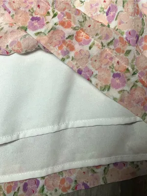 Hill House Home XXL The Grace Mini Nap Dress Pink Pansy Floral Smocked thumbnail 5