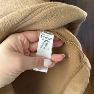 Beyond Yoga Urban Explorer fleece‎ jacket deep tan thumbnail 4