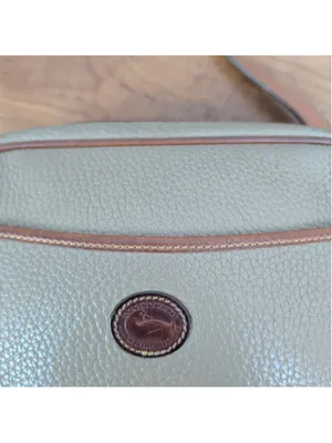 Dooney & Bourke Vintage USA Made Camera Zip Top AWL Bag thumbnail 9
