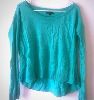 American Eagle Teal AE Sweater thumbnail 1