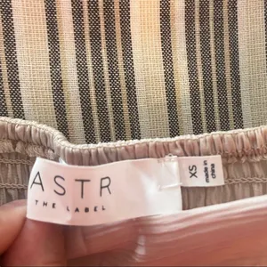 Astr Brown Ruched Long Sleeve Blouse thumbnail 2