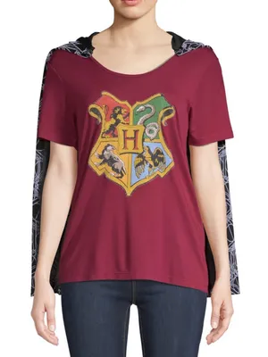 NWT Harry Potter Cosplay Halloween Cloak Tee sz XS thumbnail 5