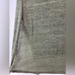 Vocal L Lace Up Studded Cold Shoulder Tunic Top thumbnail 5