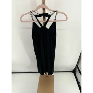 Abercrombie & Fitch Silk Slip Dress Black Strappy Dress Women M A&F Collect thumbnail 8