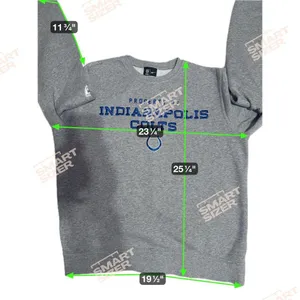 Nike NFL Gray Indianapolis Colts Crewneck Sweatshirt thumbnail 9