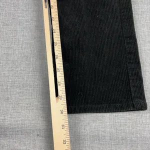 Lauren Ralph Lauren Corduroy Pants Womens 4P Black Petite Stretch Bootcut LRL thumbnail 7
