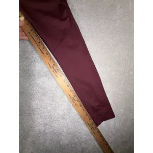 Outdoor Voices Tech Sweat Core 3 4 Leggings Womens Burgundy S Logo Mid Rise thumbnail 10