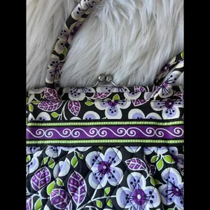 Vera Bradley Chic Quilted Floral Handbag thumbnail 2