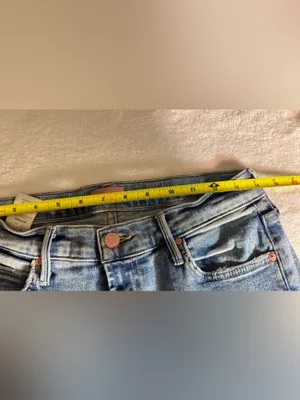 MOTHER The Rascal Ankle Fray Denim jeans size 30 thumbnail 9