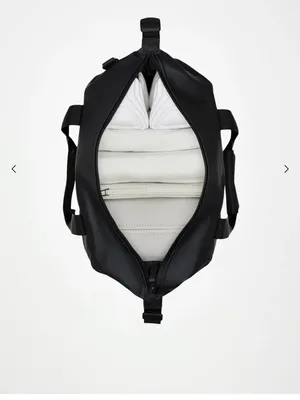 NWT Rains Hilo Weekend Overnight Bag size small waterproof black thumbnail 6
