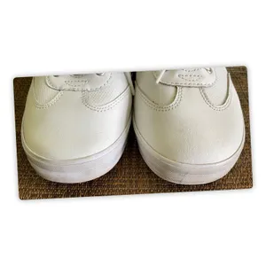 Keds White Leather Lace Sneakers Women’s 8.5/8 Ortholite Casual Low Top READ thumbnail 5