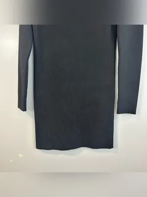 Endless Rose Asymetrical Neckline Long Sleeve Ponte Mini Dress Size Medium thumbnail 10