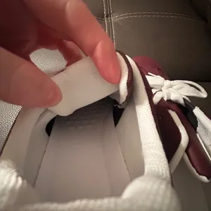 Burgundy and White Women's Sneakers size 41 thumbnail 9