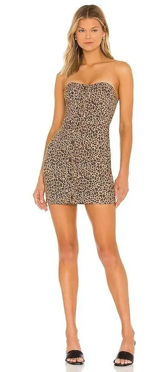 Revolve NWOT SuperDown Liz Strapless Mini Dress thumbnail 1