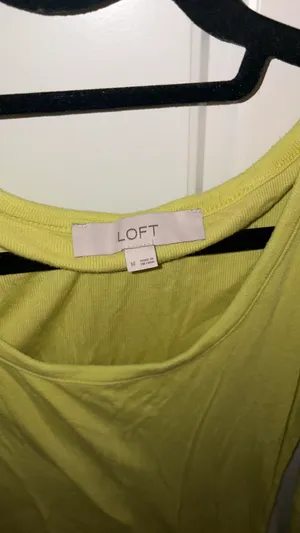Loft ribbed long sleeve top  thumbnail 2