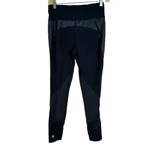 Sweaty Betty Black Yoga Leggings Size Small‎ Solid Stretch Running Gym Workout thumbnail 13