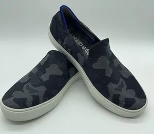 Rothys Shoes Women Sz 8 Original Sneaker Gray Camo‎ Comfort Slip On Flats thumbnail 1