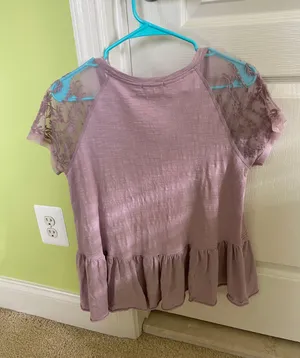 Altar’d State Pink Flowy Top thumbnail 2