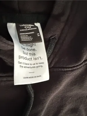 The North Face men’s black hoodie thumbnail 9