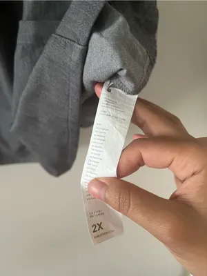 Fabletics Gray Scrub Top 2X Stretch Pockets Medical Nurse Healthcare Uniform thumbnail 5