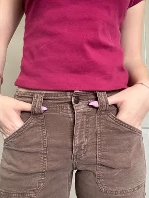 American Eagle Brown Cargo Pants thumbnail 2