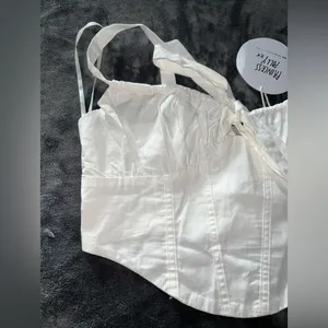Princess Polly Adaya Top in White Size 4 New with tag thumbnail 8