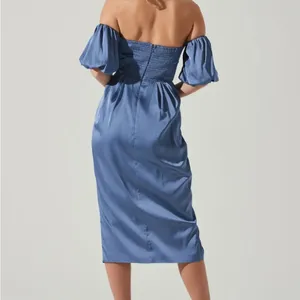 ASTR Zurina‎ Puff Sleeve dress. NWT Small Revolve thumbnail 2