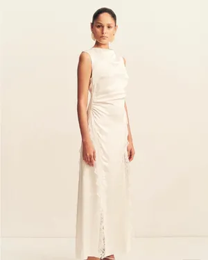 Shona Joy White Dress thumbnail 4