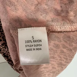 Francesca’s Collection Miami Leopard Print Shift Dress Size Small thumbnail 6