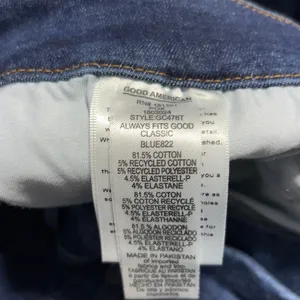 Good American Always Fits Classic Jeans Size 20-26 Skinn High Rise Sculpting thumbnail 5