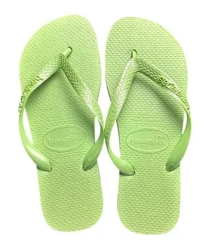 HAVAIANAS Lime Green Classic Flip Flops Size 6 thumbnail 1