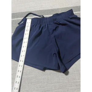 New Balance Women Navy Blue Running Shorts Athletic Workout Gym Size‎ Small thumbnail 2