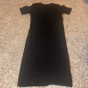 ASOS Maxi Dress Bodycon Zipper Detail Casual Party Cocktail Black US 4‎ thumbnail 7